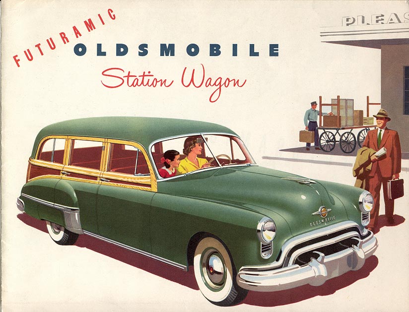 1949 Oldsmobile Wagon Brochure Page 1